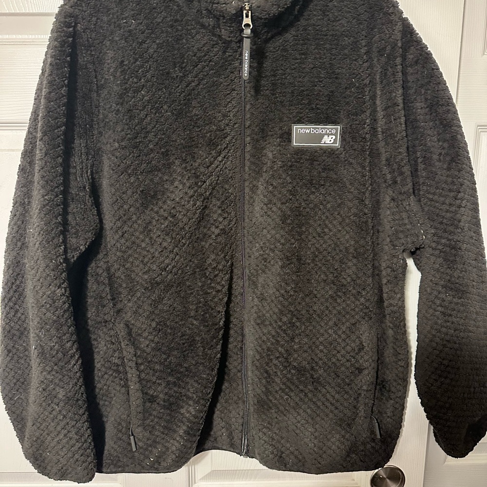 New Balance Charcoal Fleece Jacket